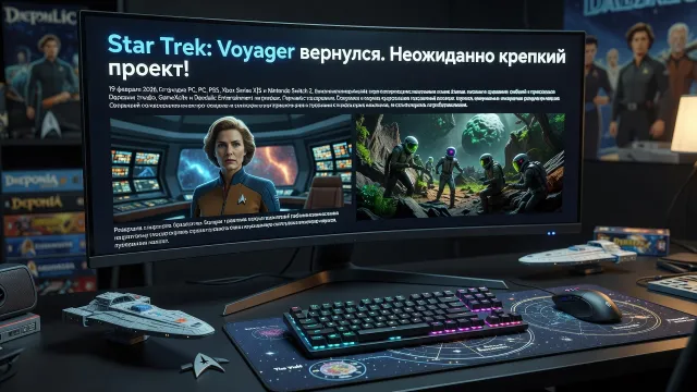 Star Trek: Voyager вернулся. Неожиданно крепкий проект!